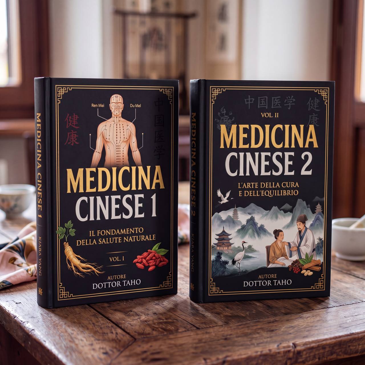 4 MASCHERE DEL DOTTOR CHEN + LIBRI DI MEDICINA CINESE OMAGGIO